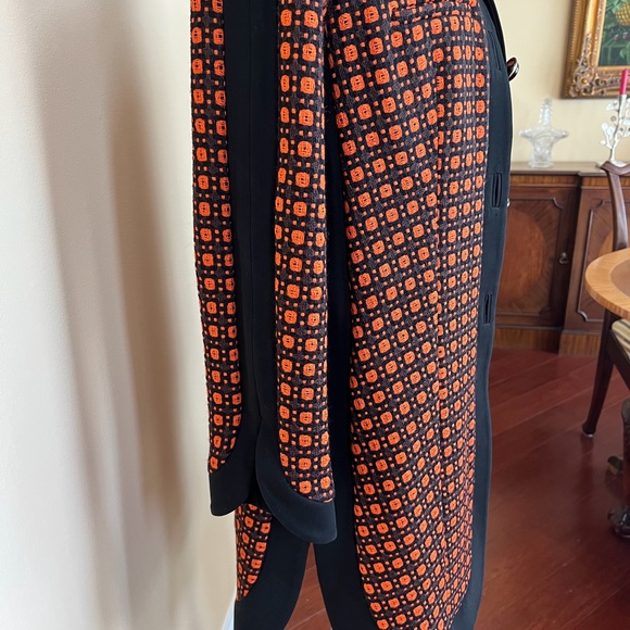MARNI Black and Orange COAT SZ 44 - Picture 3 of 16